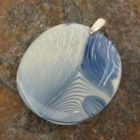 Arctic Fog Glass Pendant Medium - Thumbnail 2