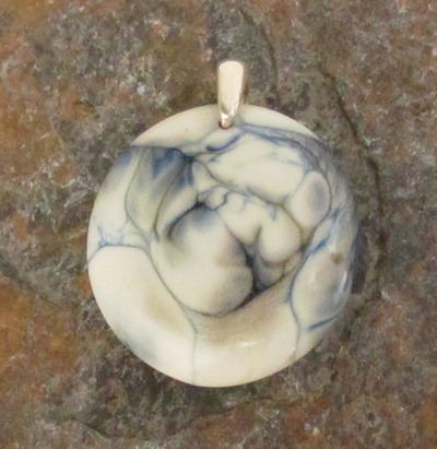 Arctic Fog Glass Pendant Medium