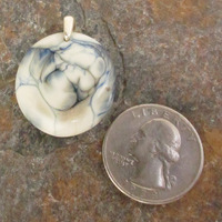 Arctic Fog Glass Pendant Medium - Thumbnail 1