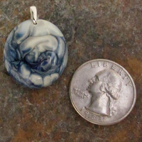 Arctic Fog Glass Pendant Medium - Thumbnail 1