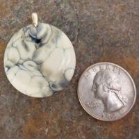 Arctic Fog Glass Pendant Medium - Thumbnail 1