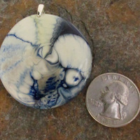 Arctic Fog Glass Pendant X-Large - Thumbnail 1