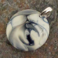 Arctic Fog Glass Pendant Small - Thumbnail 1