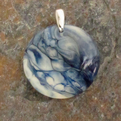 Arctic fog glass pendant small - Thumbnail 2