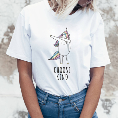 CHOOSE KIND UNICORN TEE 