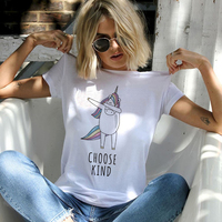 CHOOSE KIND UNICORN TEE  - Thumbnail 3