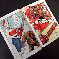 VAMPS VS WOLVES #3 BeastWreck Variant Cover - Thumbnail 1