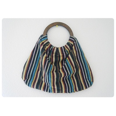 (new with tags) striped handbag