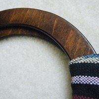 (New with tags) Striped Handbag - Thumbnail 2