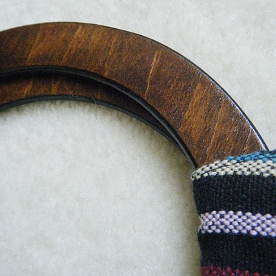 (new with tags) striped handbag