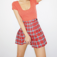 HARAJUKU PLAID SKIRT - Thumbnail 4