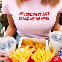 LONELINESS Short Sleeve Tee (3 Colors) - Thumbnail 1