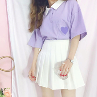 Purple Heart Embroidery POLO Shirt - Thumbnail 1