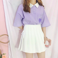 Purple Heart Embroidery POLO Shirt - Thumbnail 2