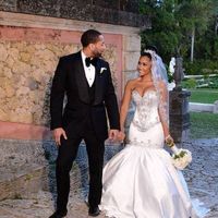 White Mermaid Wedding Dresses Sweetheart Beading Crystals South African Girl Bridal Gowns - Thumbnail 1