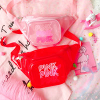 PINK PINK PINK JELLY FANNY PACK - Thumbnail 4