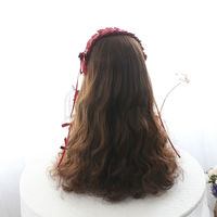 Lulu Dark Brown Curly Wig - Thumbnail 3