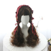Lulu Dark Brown Curly Wig - Thumbnail 1