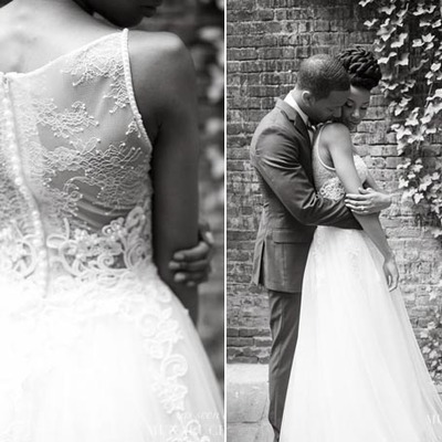 Simple a line tulle beach wedding dresses spaghetti straps pearls lace appliques south african girl bridal gowns