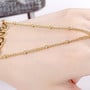 Love Gold Bracelet Ring Combo - Thumbnail 1
