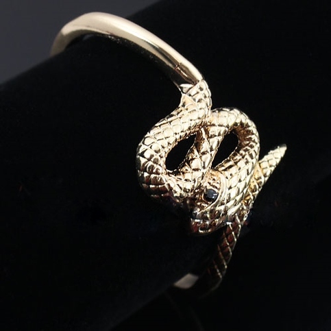Venomous Textured  Bangle Bracelet