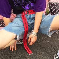 Free Shipping-STREET GOTH BELT  - Thumbnail 1