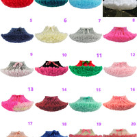 lovely sweet lace stitching multi-flounced skirt  - Thumbnail 3