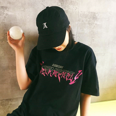 Neon genesis embroidery tee - Thumbnail 3