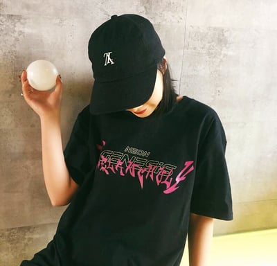 NEON GENESIS Embroidery Tee