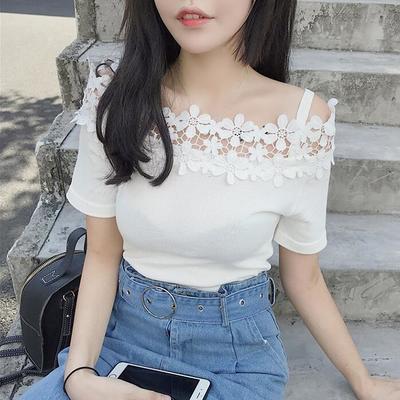 Floral off shoulder sling top - Thumbnail 4