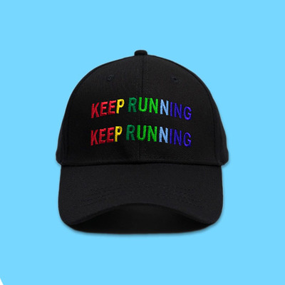 Keep running cap in black - Thumbnail 4