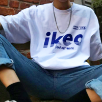 Free Shipping-IKEA FIND OUT MORE TEE - Thumbnail 2