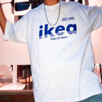 Free Shipping-IKEA FIND OUT MORE TEE - Thumbnail 4