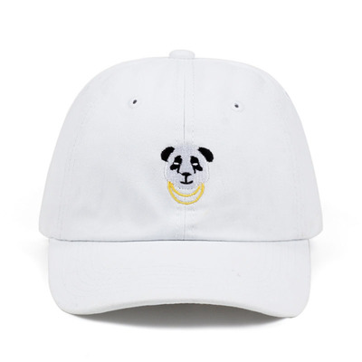 PANDA GANG CAP IN WHITE