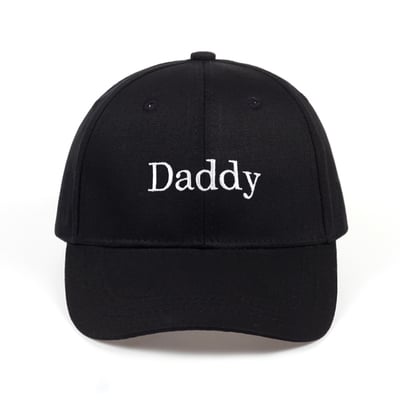 Daddy cap in black
