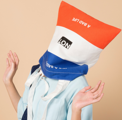 IT'S A BAD DAY NOT A BAD LIFE TOTE BAG