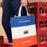 IT'S A BAD DAY NOT A BAD LIFE TOTE BAG - Thumbnail 2