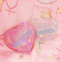 HEART BREAKER HOLOGRAPHIC PURSE - Thumbnail 2