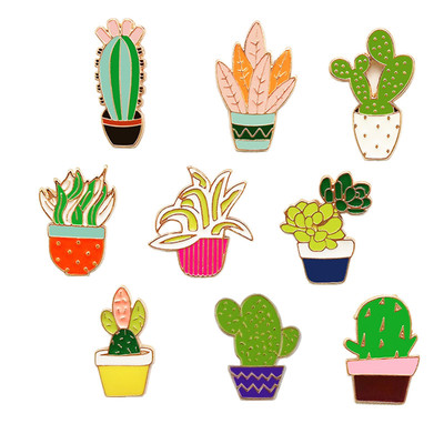 Plants pins (set/9pcs)