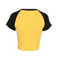 Free Shipping-GOOD GIRLS GO TO HEAVEN BAD GIRLS GO EVERYWHERE RINGER TOP - Thumbnail 1