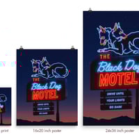The Black Dog Motel - Print - Thumbnail 1