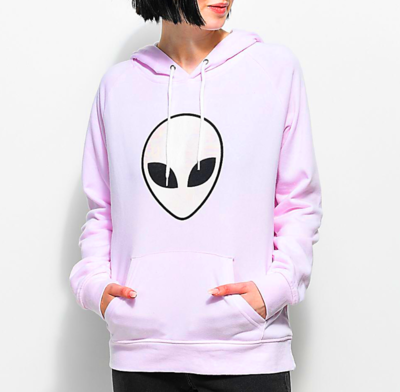 ALIEN PINK HOODIE