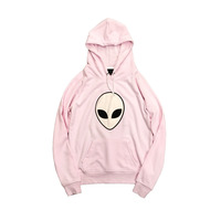 ALIEN PINK HOODIE - Thumbnail 1