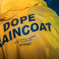 Free Shipping-DOPE RAINCOAT  - Thumbnail 2
