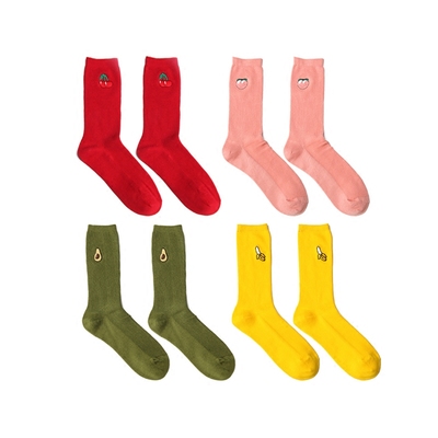 FRUITS SOCKS (SET/4PAIRS) 