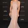 Inspired by Kate Hudson Celebrity Dresses Light Champagne One Shoulder Prom Dresses Evening Formal Gowns-1