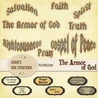 The Armor of God (Digital Scrapbooking Kit) - Thumbnail 2