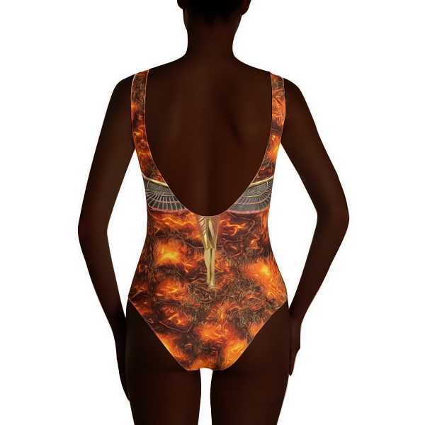 Image of Isis One-Piece Swimsuit Fire
