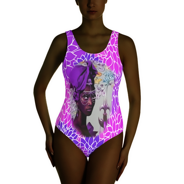 Image of Oya One-Piece Swimsuit Purple