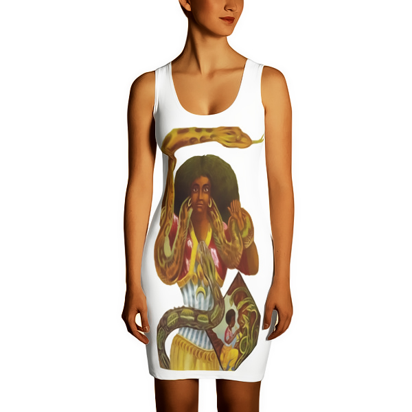 Image of La Dominadora Santa Marta Dress White